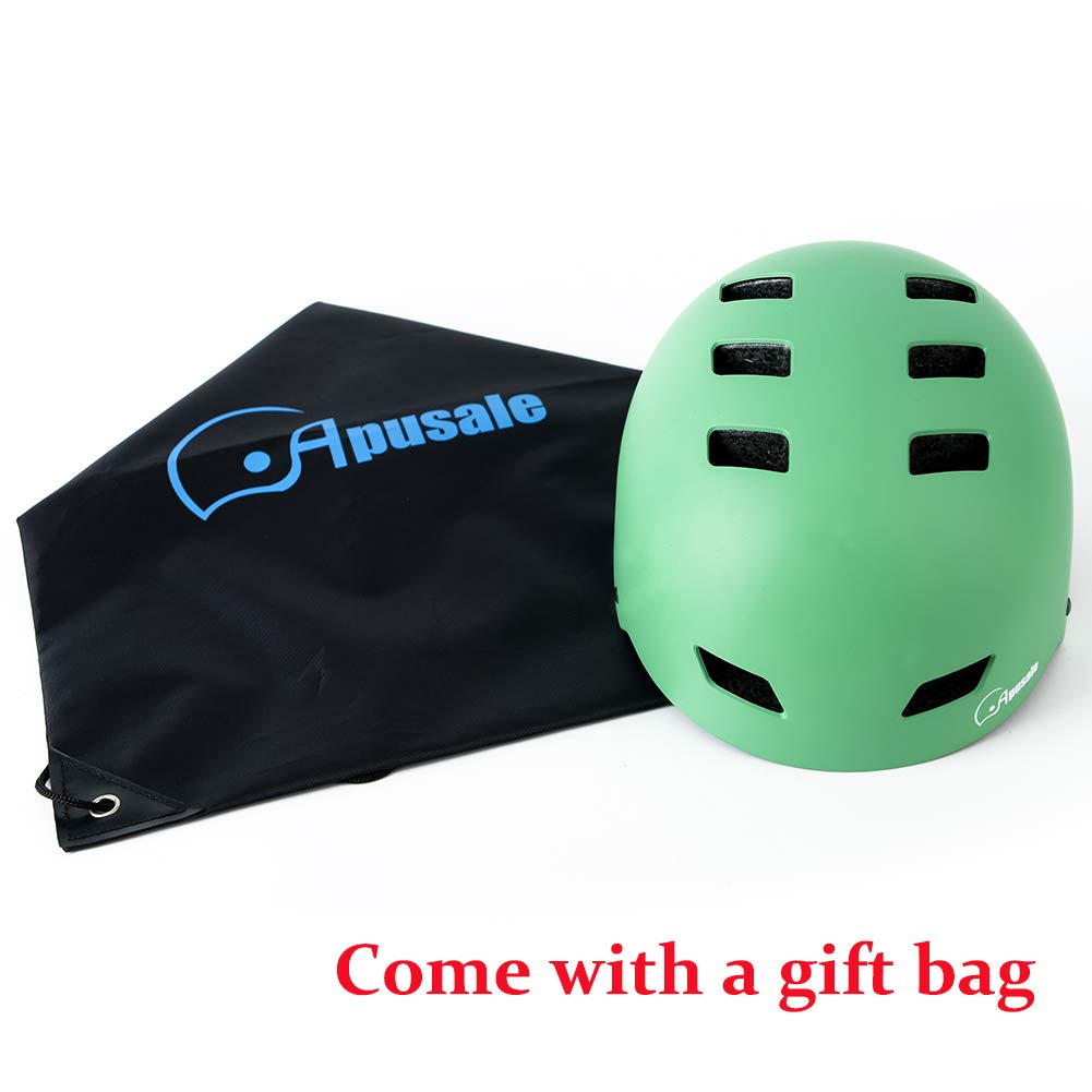 Bike Skateboard Helmet, Adjustable and Multi-Sport for Skate Scooter, 3 Sizes for Adult Youth Kids Toddler