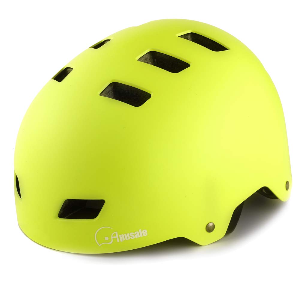 Bike Skateboard Helmet, Adjustable and Multi-Sport for Skate Scooter, 3 Sizes for Adult Youth Kids Toddler