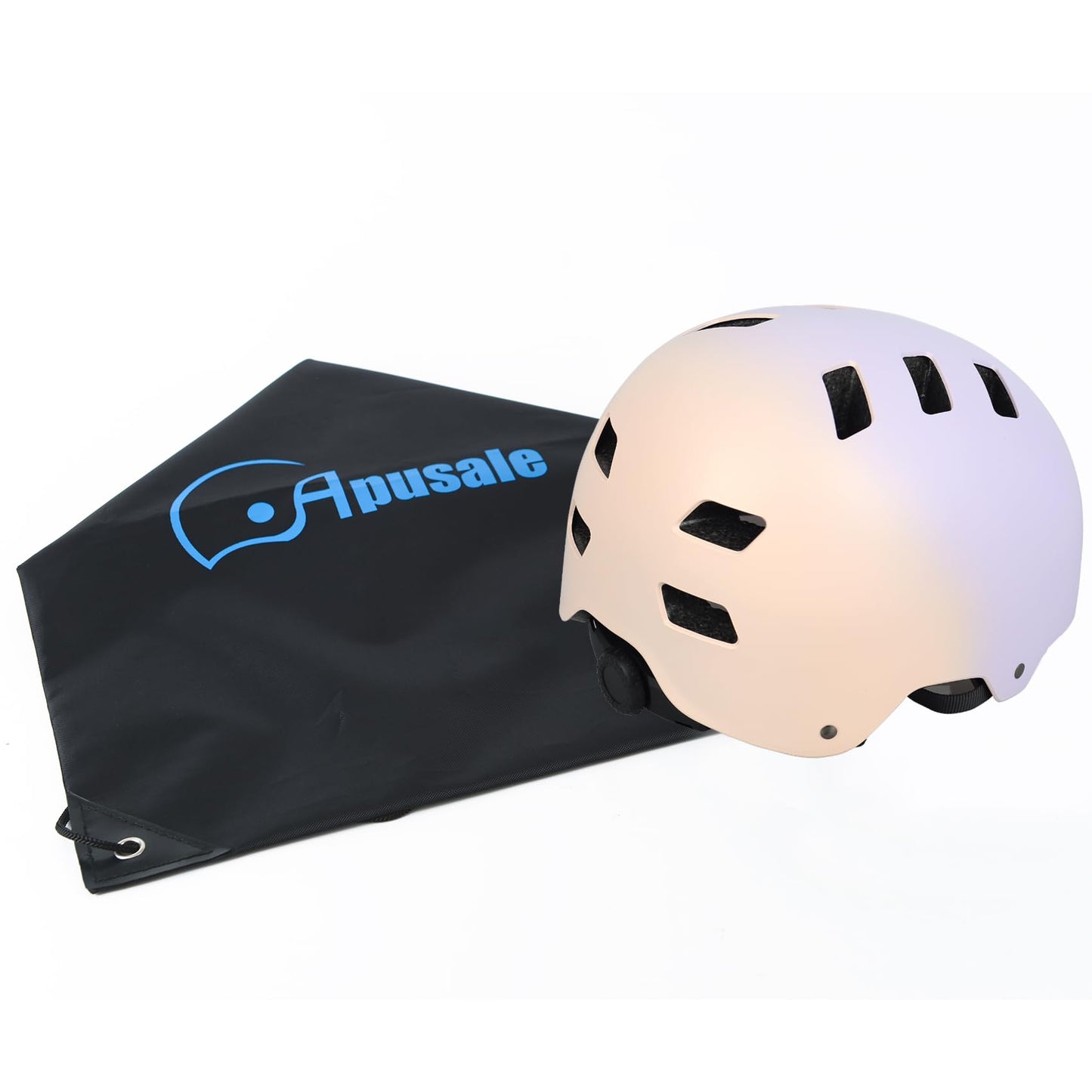 Bike Skateboard Helmet, Adjustable and Multi-Sport for Skate Scooter, 3 Sizes for Adult Youth Kids Toddler