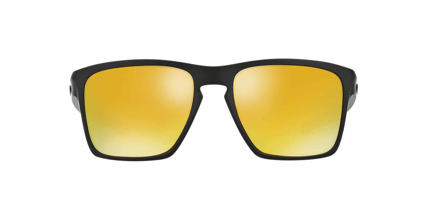 Oakley Man Sunglasses Matte Black Frame, Grey Lenses, 57MM