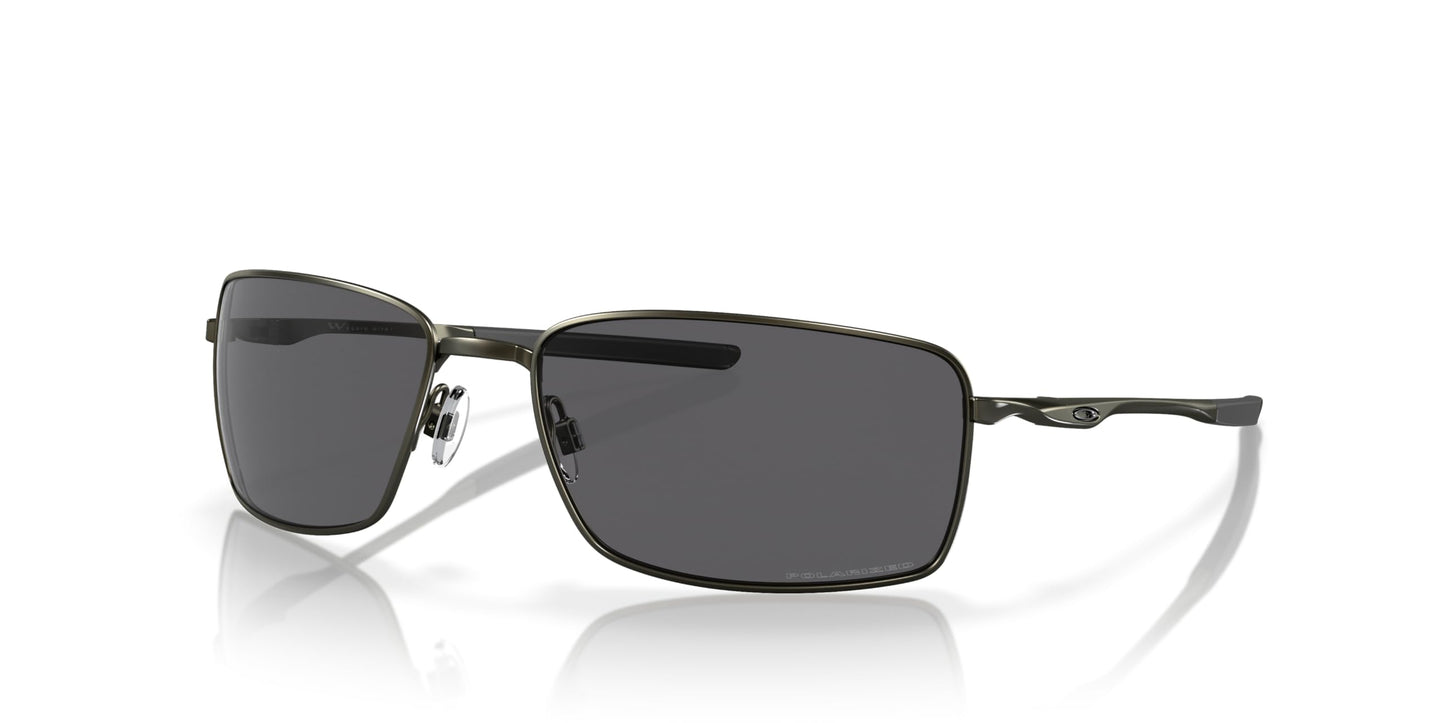 Oakley Men's OO4075 Square Wire Rectangular Metal Sunglasses
