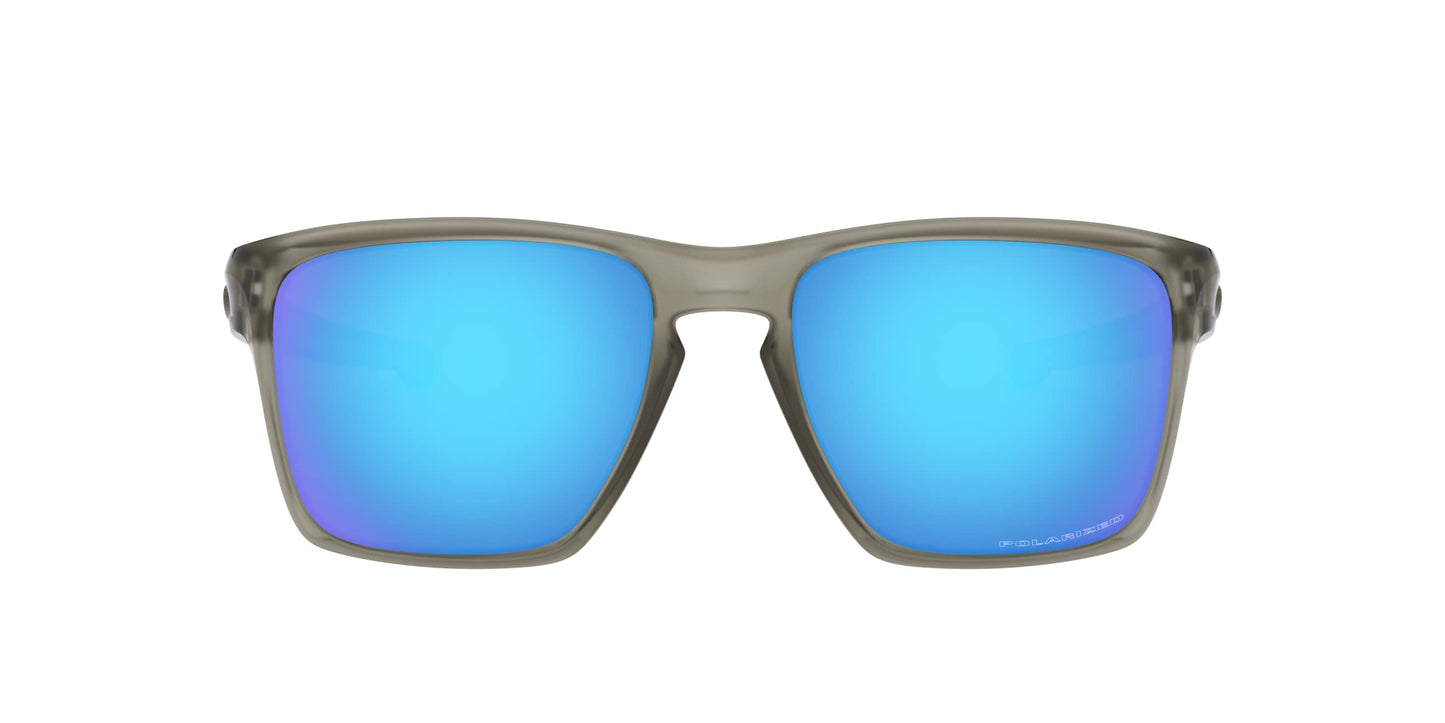 Oakley Man Sunglasses Matte Black Frame, Grey Lenses, 57MM