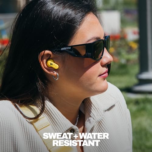 Skullcandy Dime Evo Wireless Earbuds, Bluetooth Headphones, Noise Isolating Fit, Up to 36 Hours Battery, Microphone for iPhone Android, Easy Carry with Clip-Anywhere Case - True Black