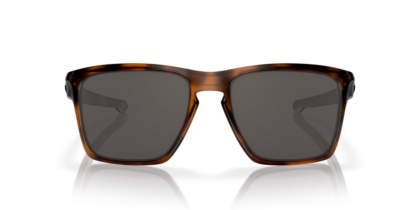 Oakley Man Sunglasses Matte Black Frame, Grey Lenses, 57MM