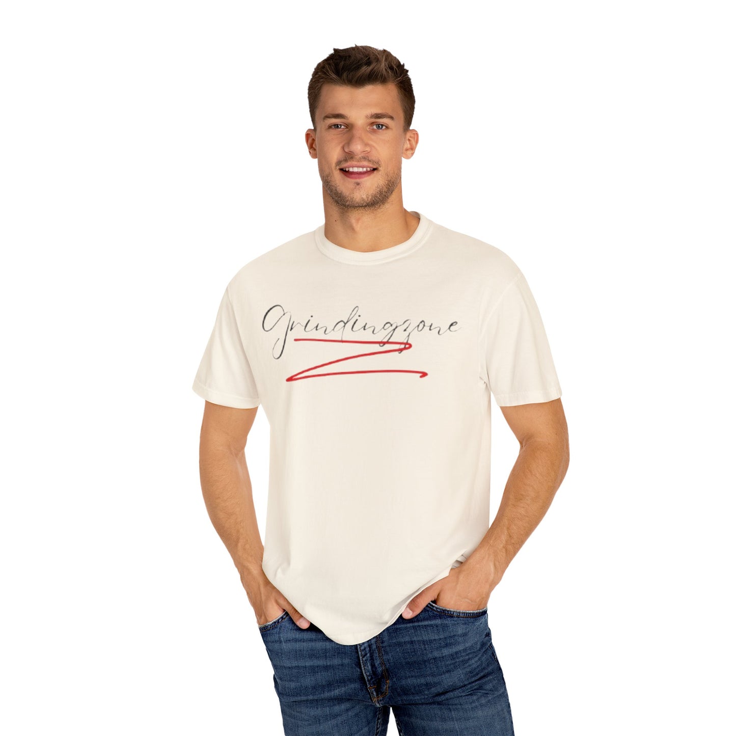 Simple Expressions- Grindingzone Unisex Garment-Dyed T-shirt