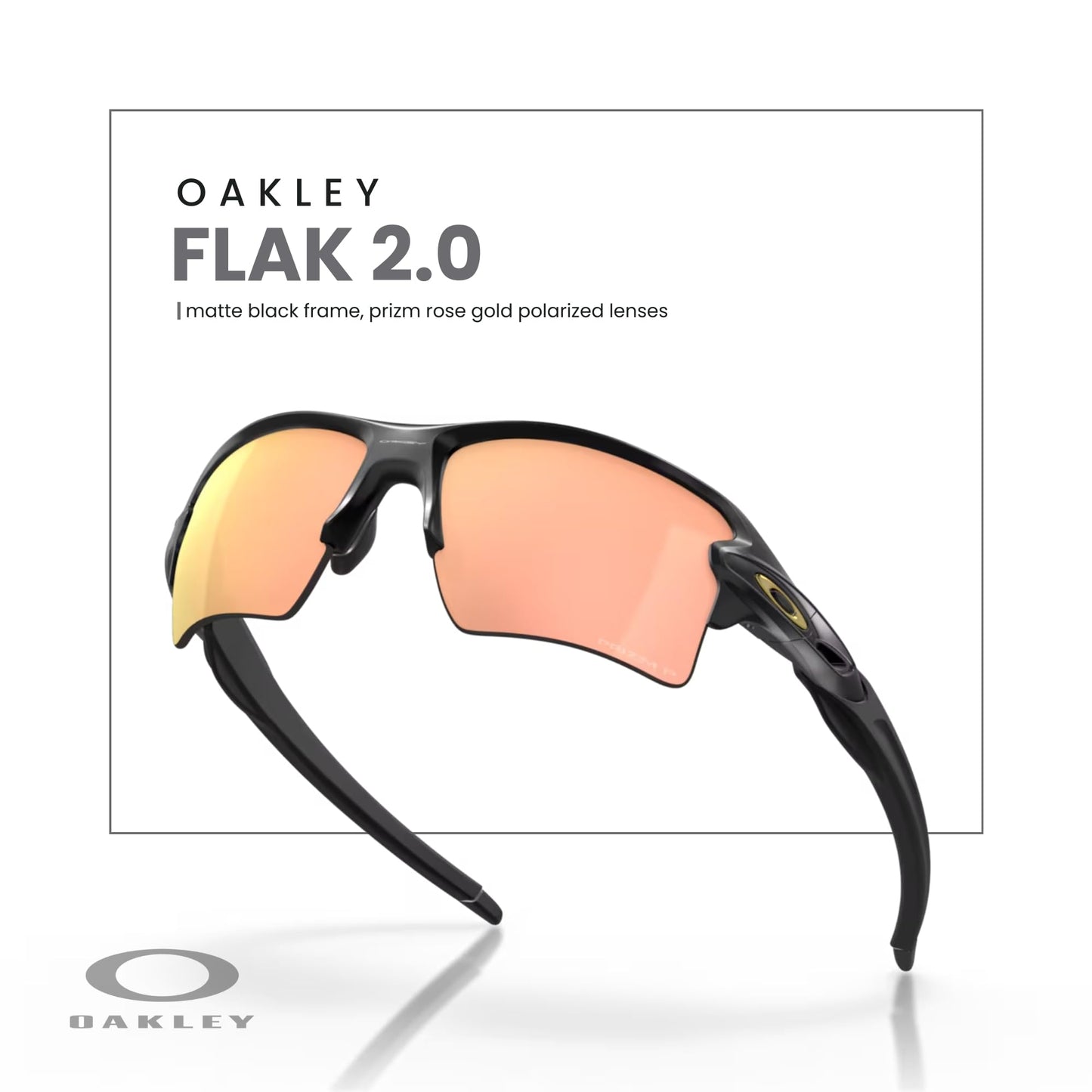 OAKLEY Flak 2.0 XL OO9188 Rectangle Sunglasses For Men+ Bundle Accessory Leash Kit, Microfiber Pouch