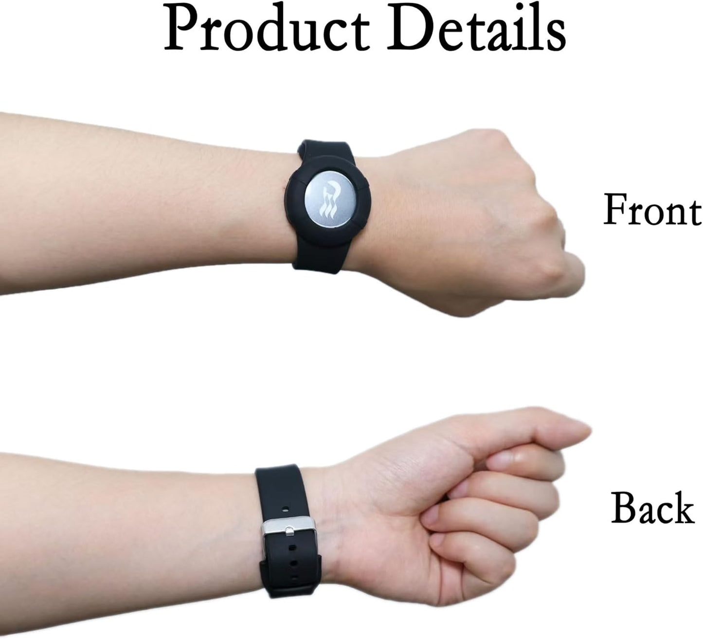 4 Pack Princess Cruise Medallion Holders for Kids and Adults, Silicone Wristbands for Carnival Ocean Medallion - 2 Sizes (S/M and M/L) in One Pack, Black and Dark Blue (M/L), Pink and White (S/M)