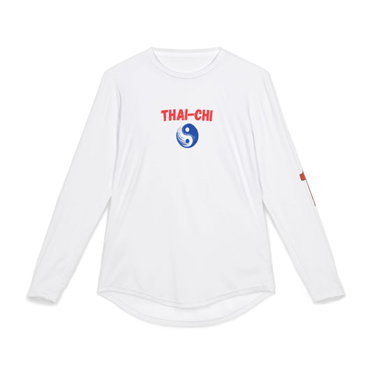 Simple Expressions Thai-chi men’s UV Protection Long Sleeve Shirt (AOP)