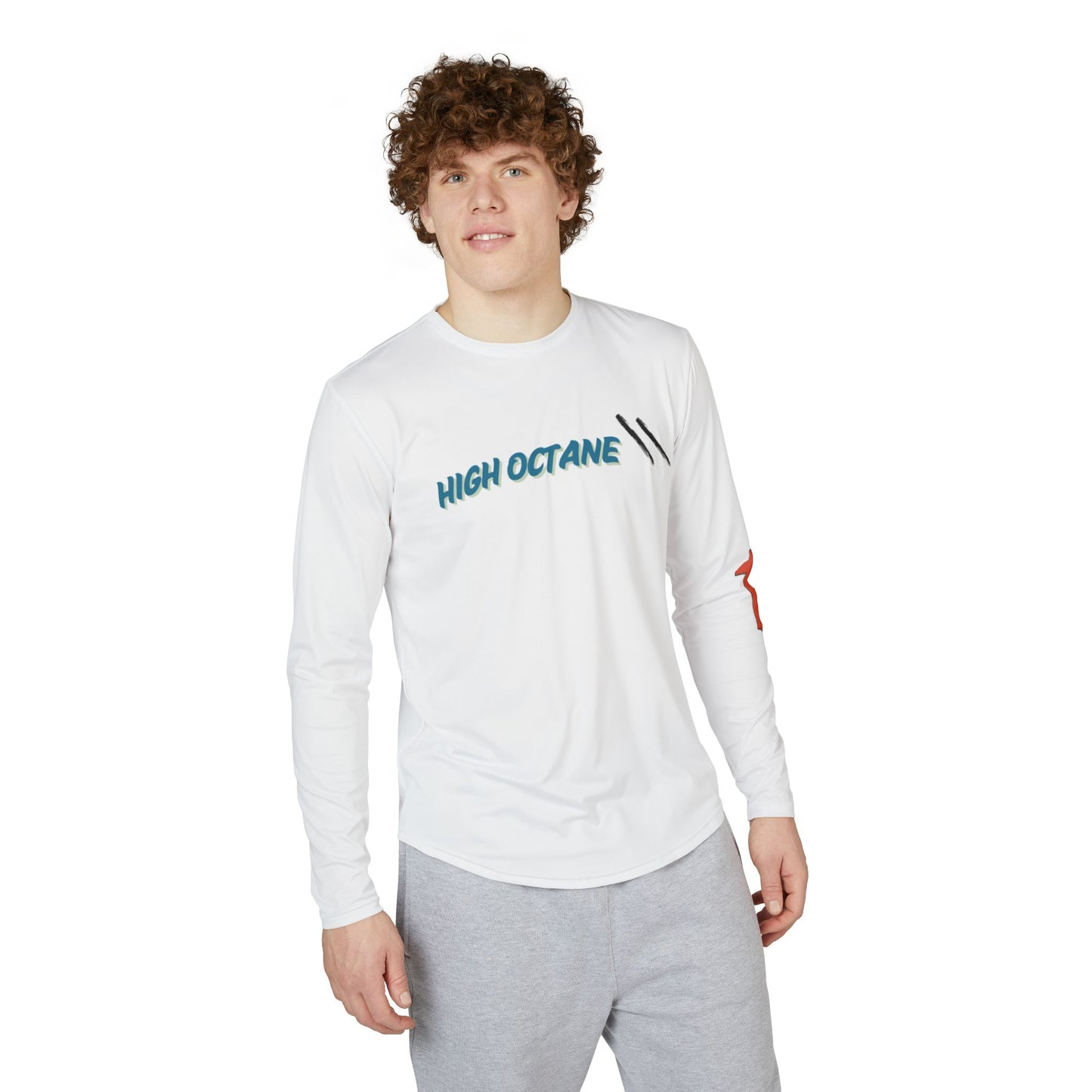Simple Expression- High Octane Men's UV Protection Long Sleeve Shirt (AOP)