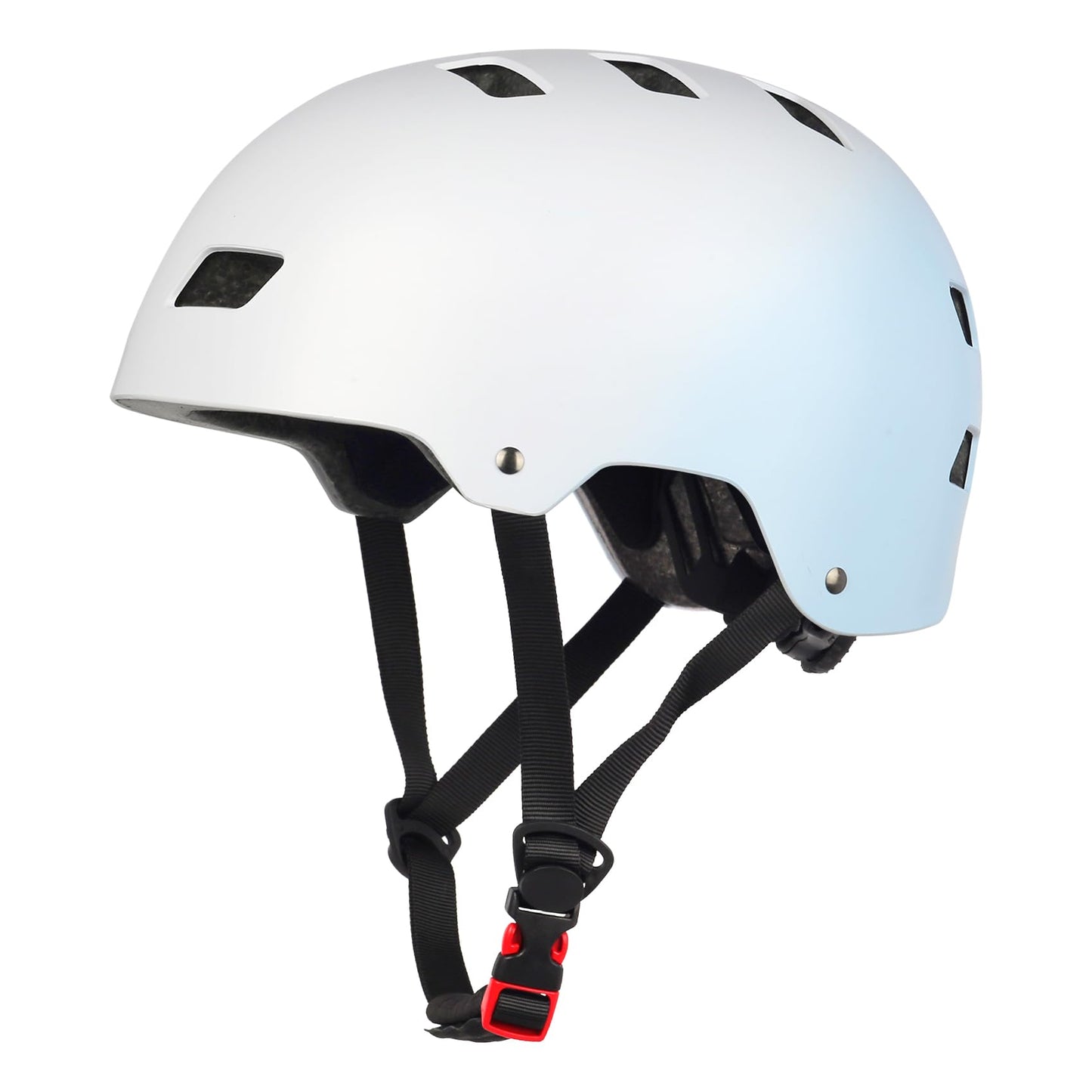 Bike Skateboard Helmet, Adjustable and Multi-Sport for Skate Scooter, 3 Sizes for Adult Youth Kids Toddler