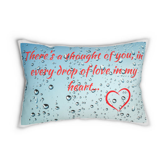 Simple Expressions thoughtful Love Lumbar Pillow – Inspirational Home Décor