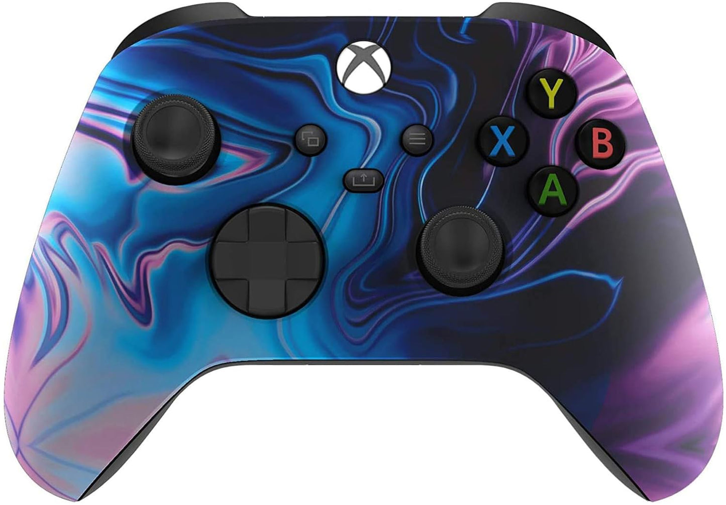Custom Controllerzz Wireless Controller for Microsoft Xbox Series X/S & Xbox One - Custom Soft Touch Feel - Custom Series X/S Controller (X/S Bloody Zombie)