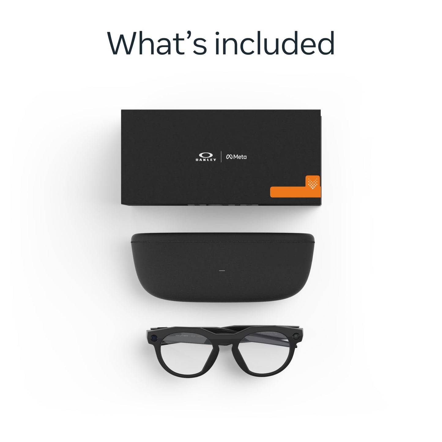 Oakley Meta HSTN, Clear | Smart AI Glasses for Men, Women — Performance for Sports, Athletes — Camera, Audio, Video — 8 Hour Battery — 3K HD Resolution — Clear to Grey Transitions® Lenses