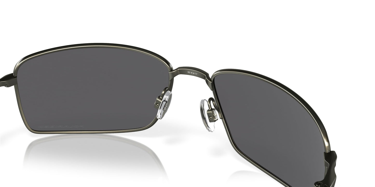 Oakley Men's OO4075 Square Wire Rectangular Metal Sunglasses