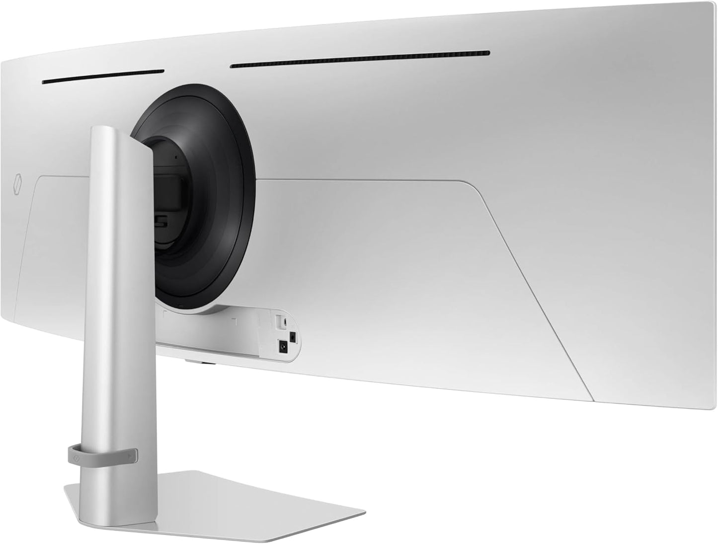 Samsung 49" Odyssey OLED G9 (G91SD) Dual QHD QD-OLED G-Sync Compatible Curved Gaming Monitor, 144Hz, 0.03ms, AMD FreeSync Premium Pro, Ergonomic Stand, 3 Year Warranty, LS49DG910SNXZA