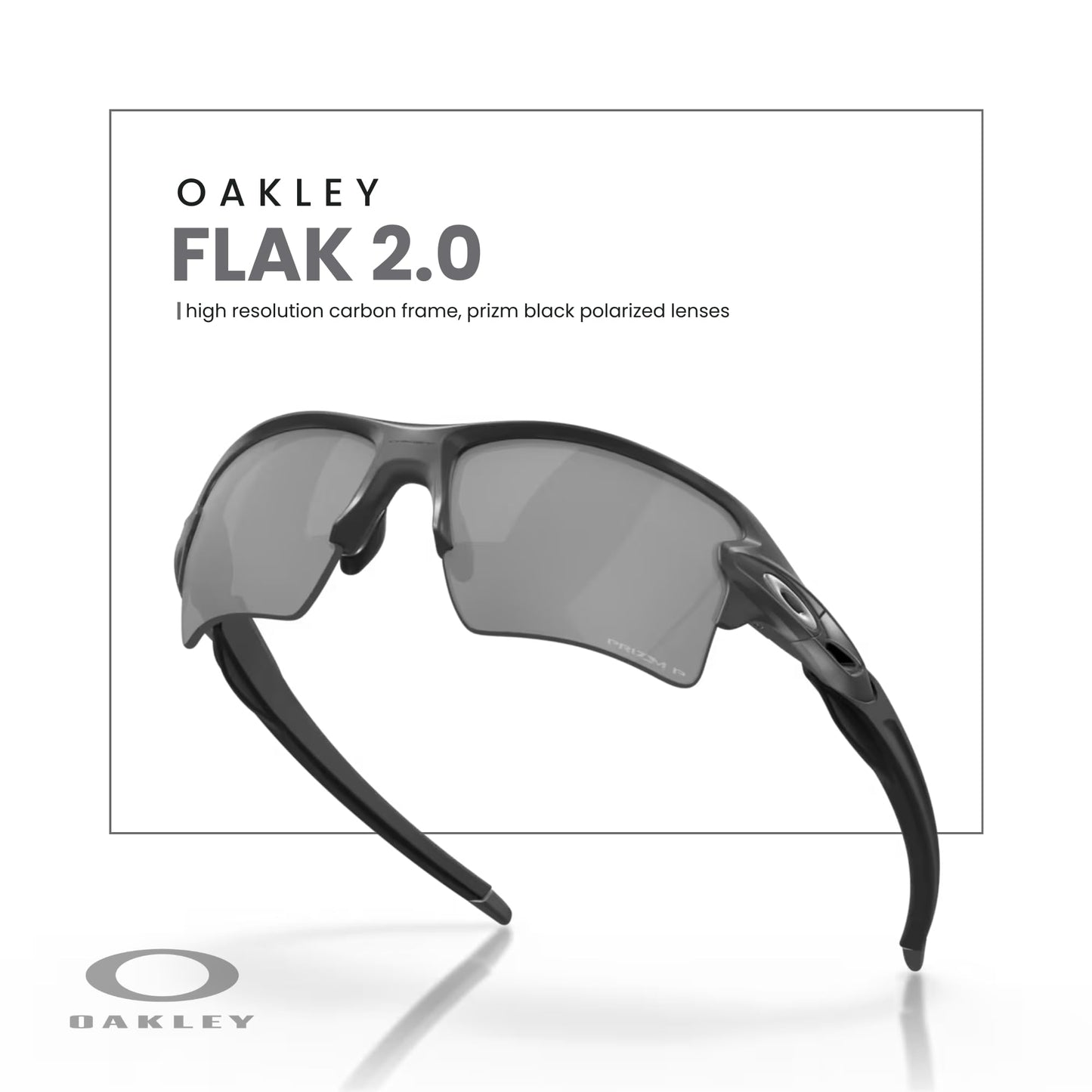OAKLEY Flak 2.0 XL OO9188 Rectangle Sunglasses For Men+ Bundle Accessory Leash Kit, Microfiber Pouch