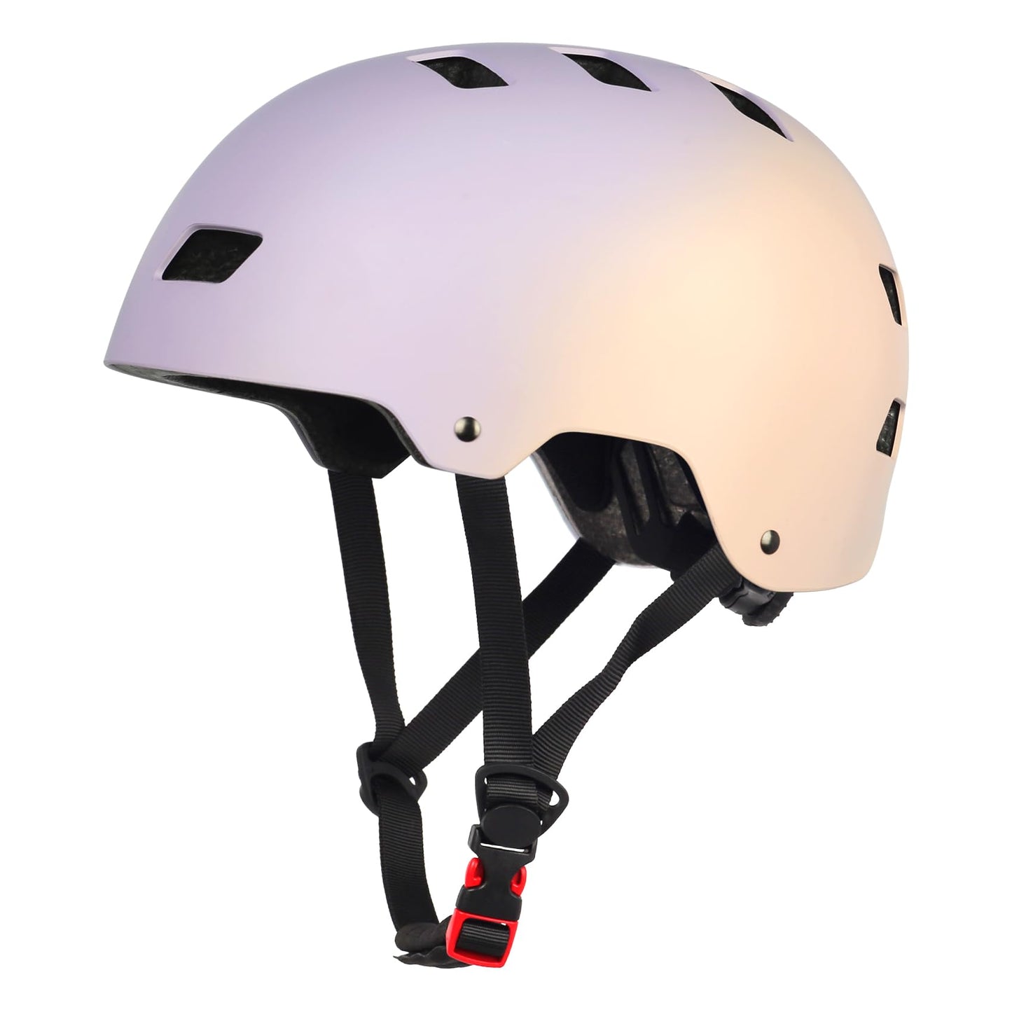 Bike Skateboard Helmet, Adjustable and Multi-Sport for Skate Scooter, 3 Sizes for Adult Youth Kids Toddler