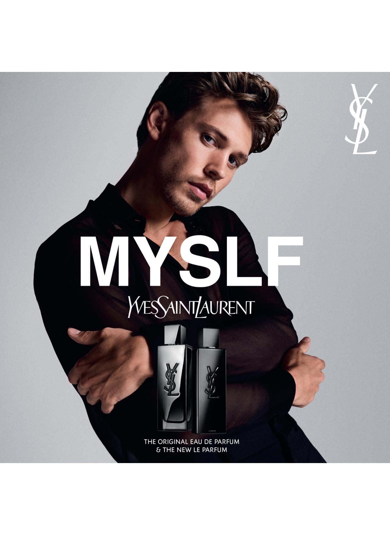 Myslf Le Parfum by Yves Saint Laurent for Men - 2 oz EDP Spray (Refillable)