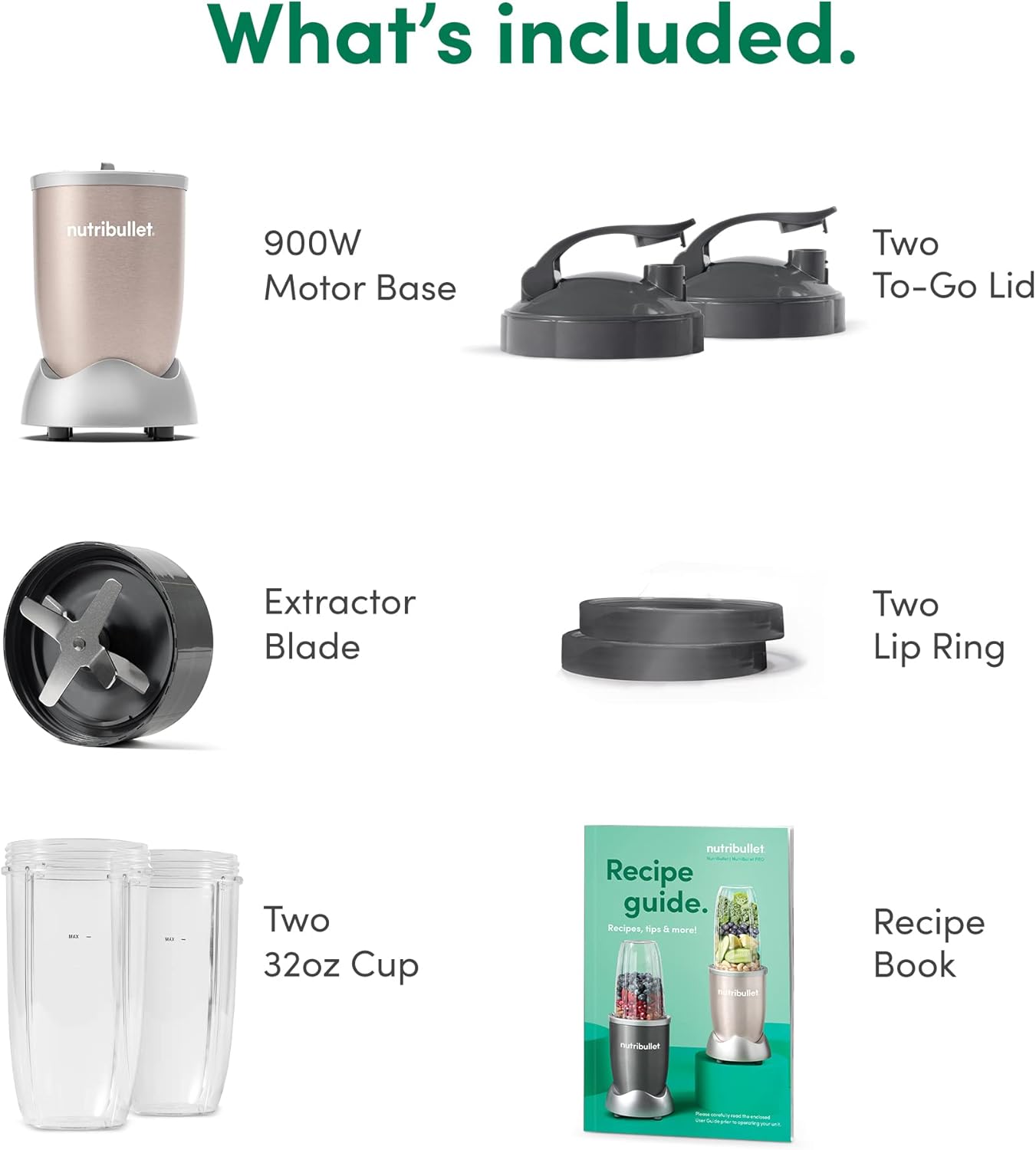 nutribullet® Pro Nutrient Extractor, 900W, Matte Black