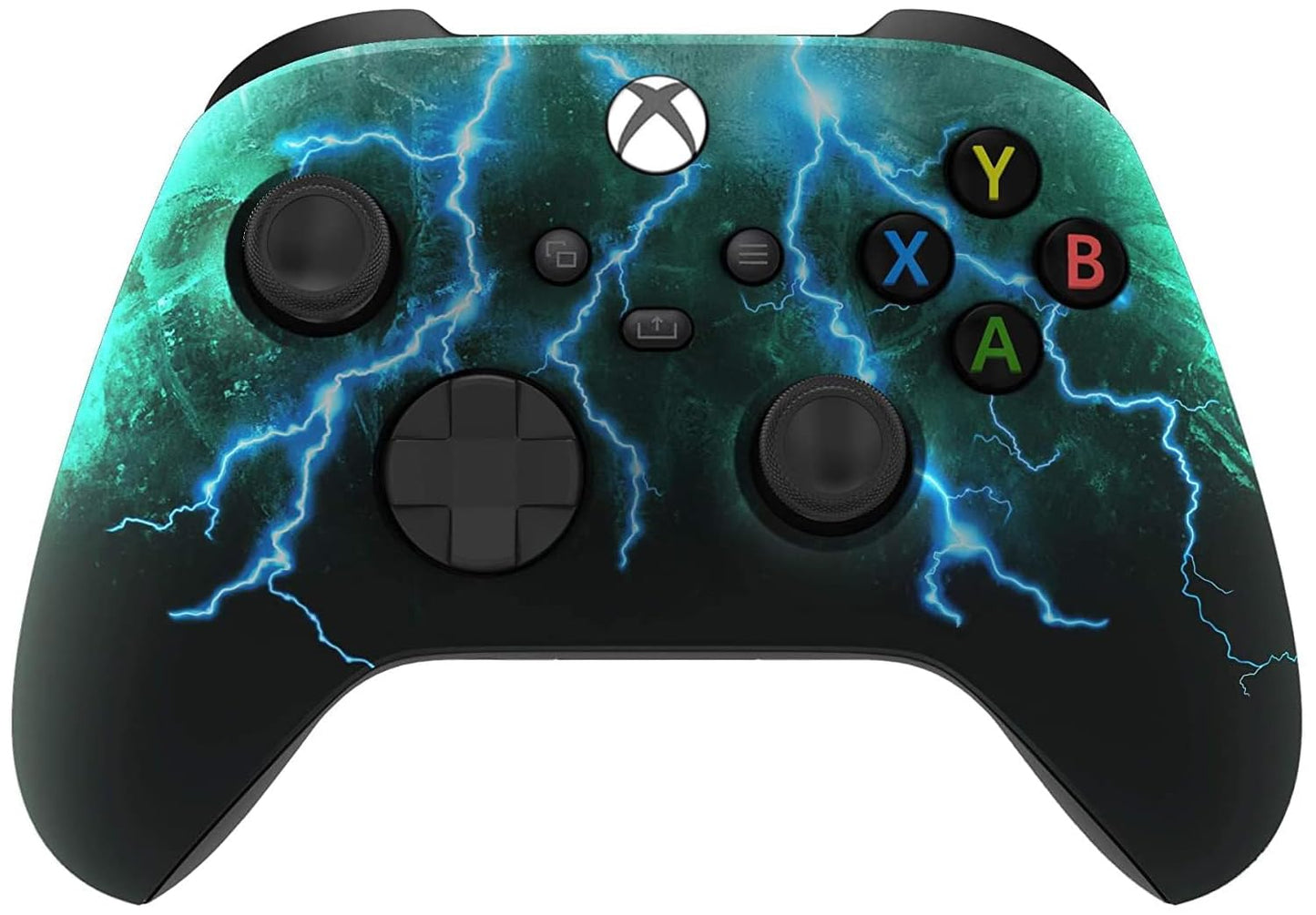 Custom Controllerzz Wireless Controller for Microsoft Xbox Series X/S & Xbox One - Custom Soft Touch Feel - Custom Series X/S Controller (X/S Bloody Zombie)