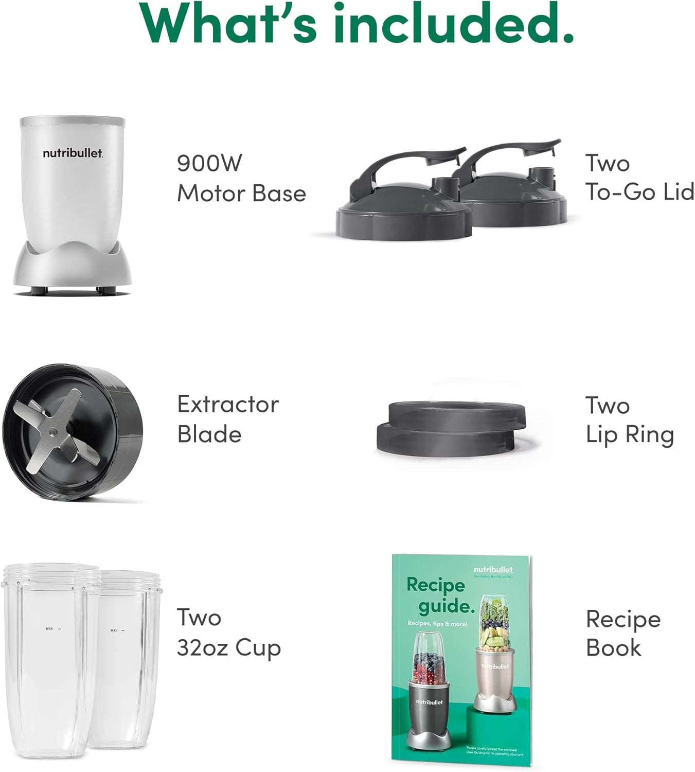 nutribullet® Pro Nutrient Extractor, 900W, Matte Black