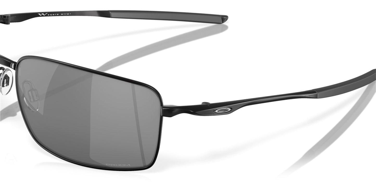 Oakley Men's OO4075 Square Wire Rectangular Metal Sunglasses