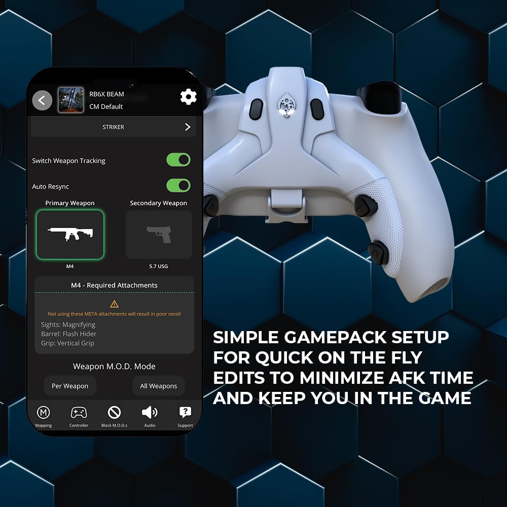 Collective Minds STRIKEPACK HORIZON™ VISTA for Standard Dual Sense PlayStation 5 Controllers