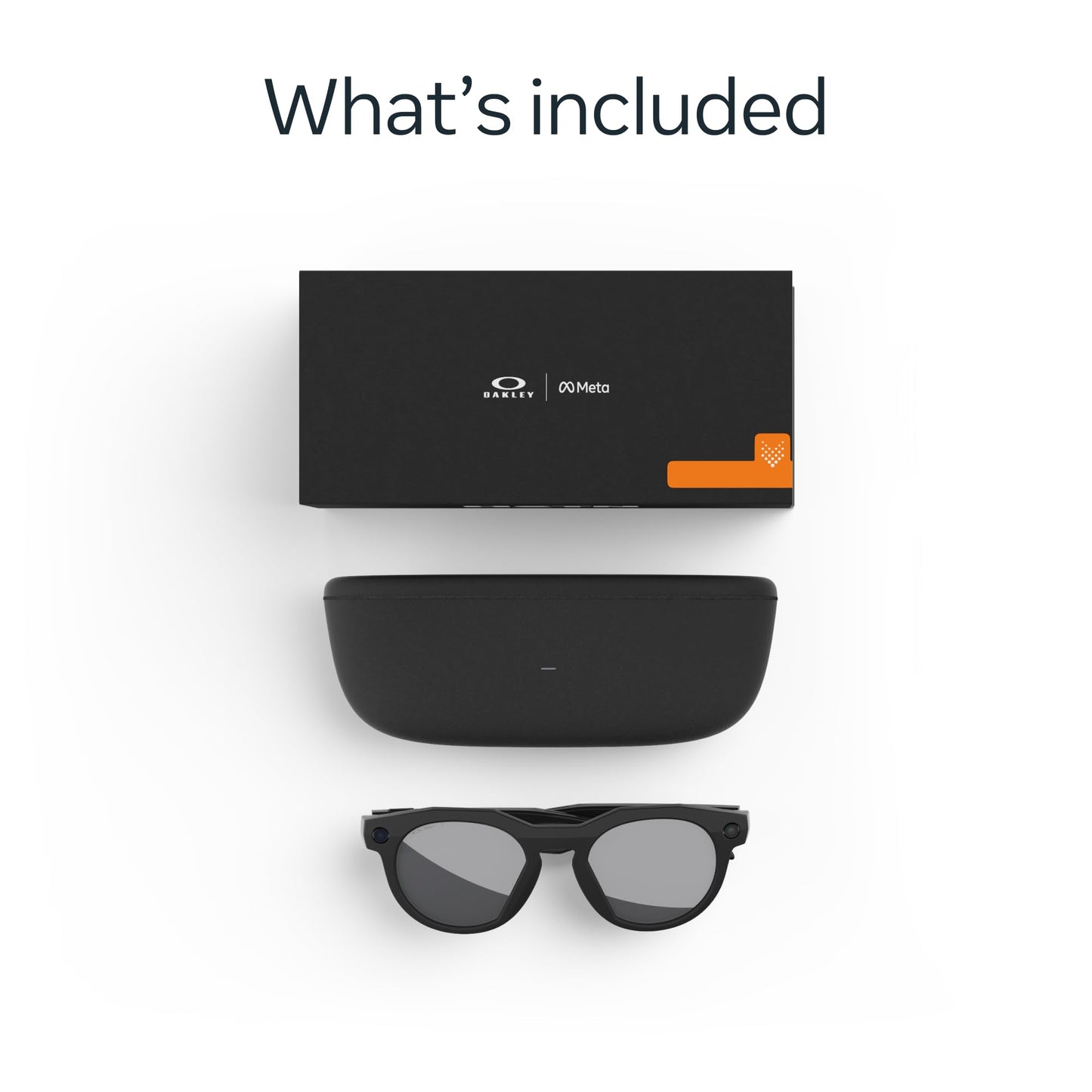 Oakley Meta HSTN, Clear | Smart AI Glasses for Men, Women — Performance for Sports, Athletes — Camera, Audio, Video — 8 Hour Battery — 3K HD Resolution — Clear to Grey Transitions® Lenses