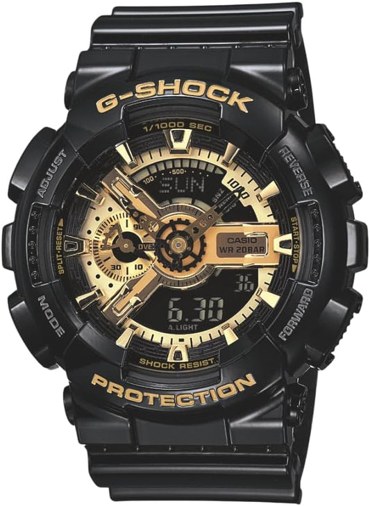 G-Shock X-Large Combi GA110 Black/Gold One Size