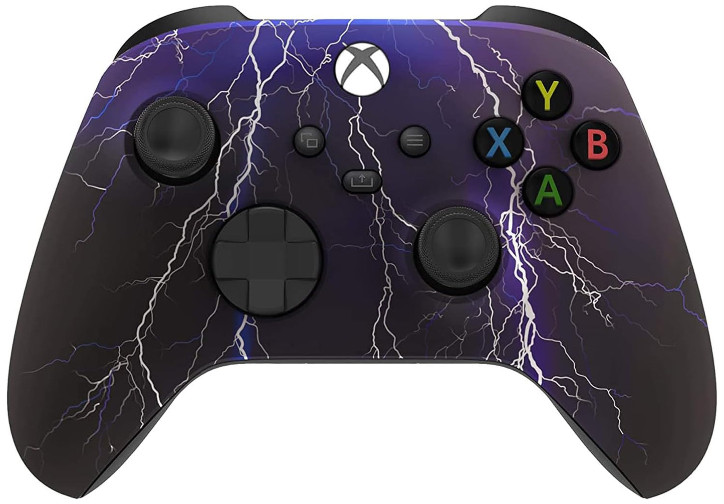 Custom Controllerzz Wireless Controller for Microsoft Xbox Series X/S & Xbox One - Custom Soft Touch Feel - Custom Series X/S Controller (X/S Bloody Zombie)