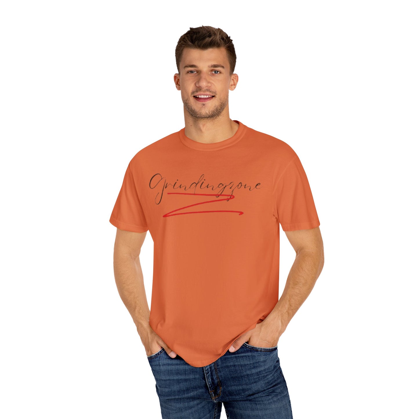 Simple Expressions- Grindingzone Unisex Garment-Dyed T-shirt