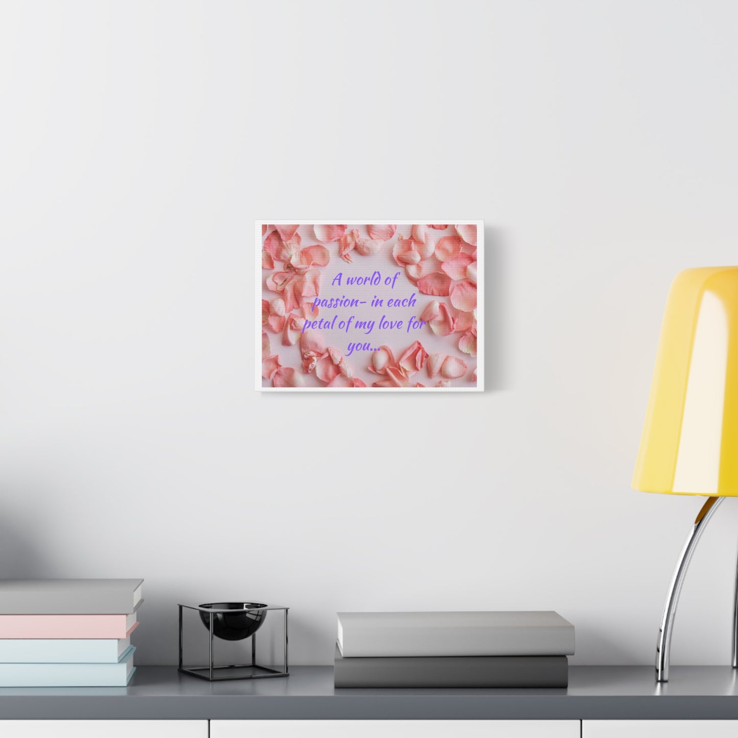 Simple Expressions petals Matte Canvas, Stretched, 1.25"