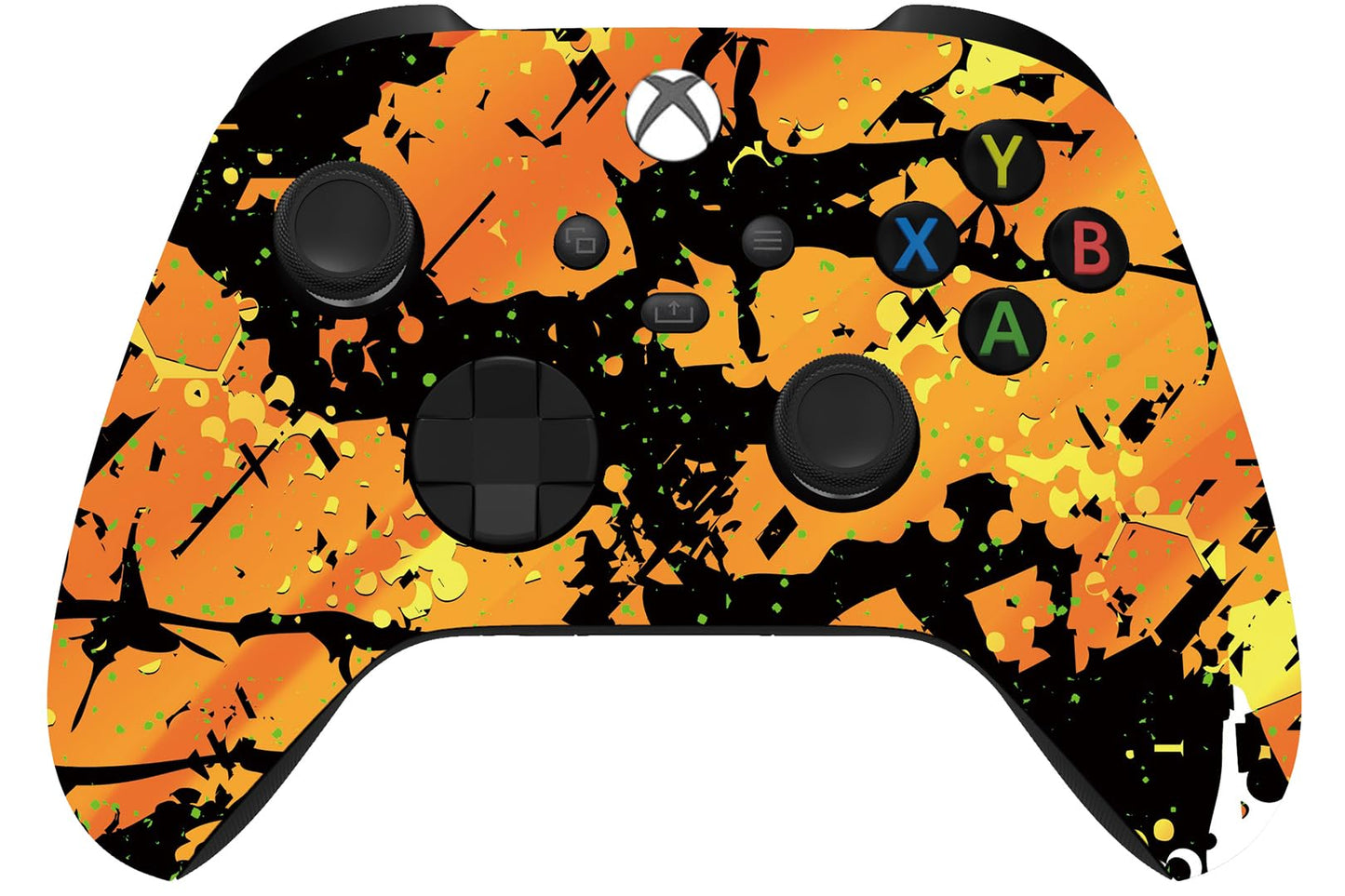 Custom Controllerzz Wireless Controller for Microsoft Xbox Series X/S & Xbox One - Custom Soft Touch Feel - Custom Series X/S Controller (X/S Bloody Zombie)