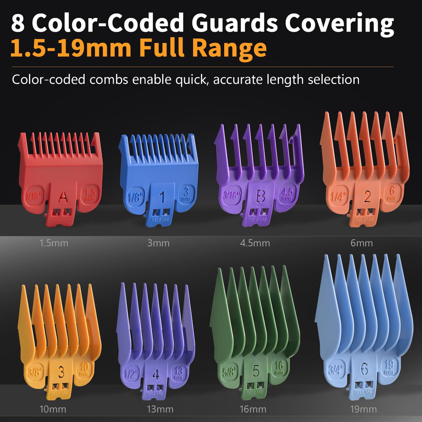 Beard Trimmer for Men - Rechargeable Men's Hair Clippers & Razor, Cordless Hair Trimmer for Face, Neck, Groin & Manscaping, Ideal Gift for Men, Black