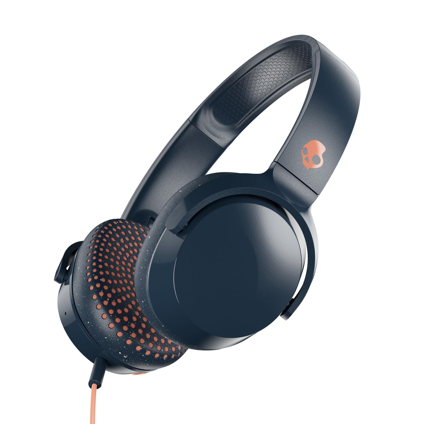 Skullcandy Riff Wireless 2 On-Ear Bluetooth Headphones, Up to 34 Hrs Battery, Foldable Lightweight Design, Convenient for Travel with Included 3.5mm AUX Cable, Microphone for iPhone Android - Black