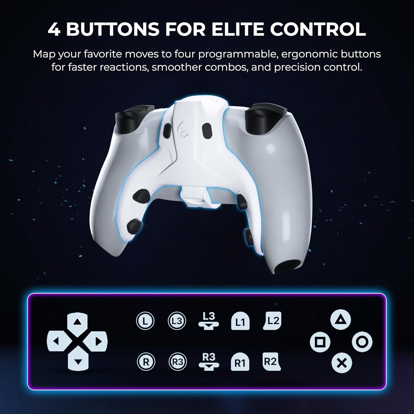 Collective Minds STRIKEPACK HORIZON™ VISTA for Standard Dual Sense PlayStation 5 Controllers