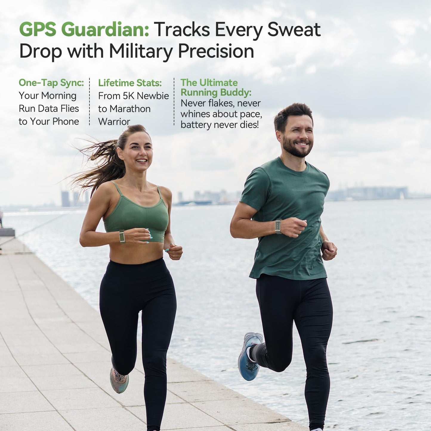 Smart Bracelet, Wearable Activity & Fitness Tracker Band, 24H Sleep Tracker, All-Day Continuous Heart Rate Blood Pressure Stress HRV Monitor, 173 Sport Modes Smart Wristband with Free APP Black