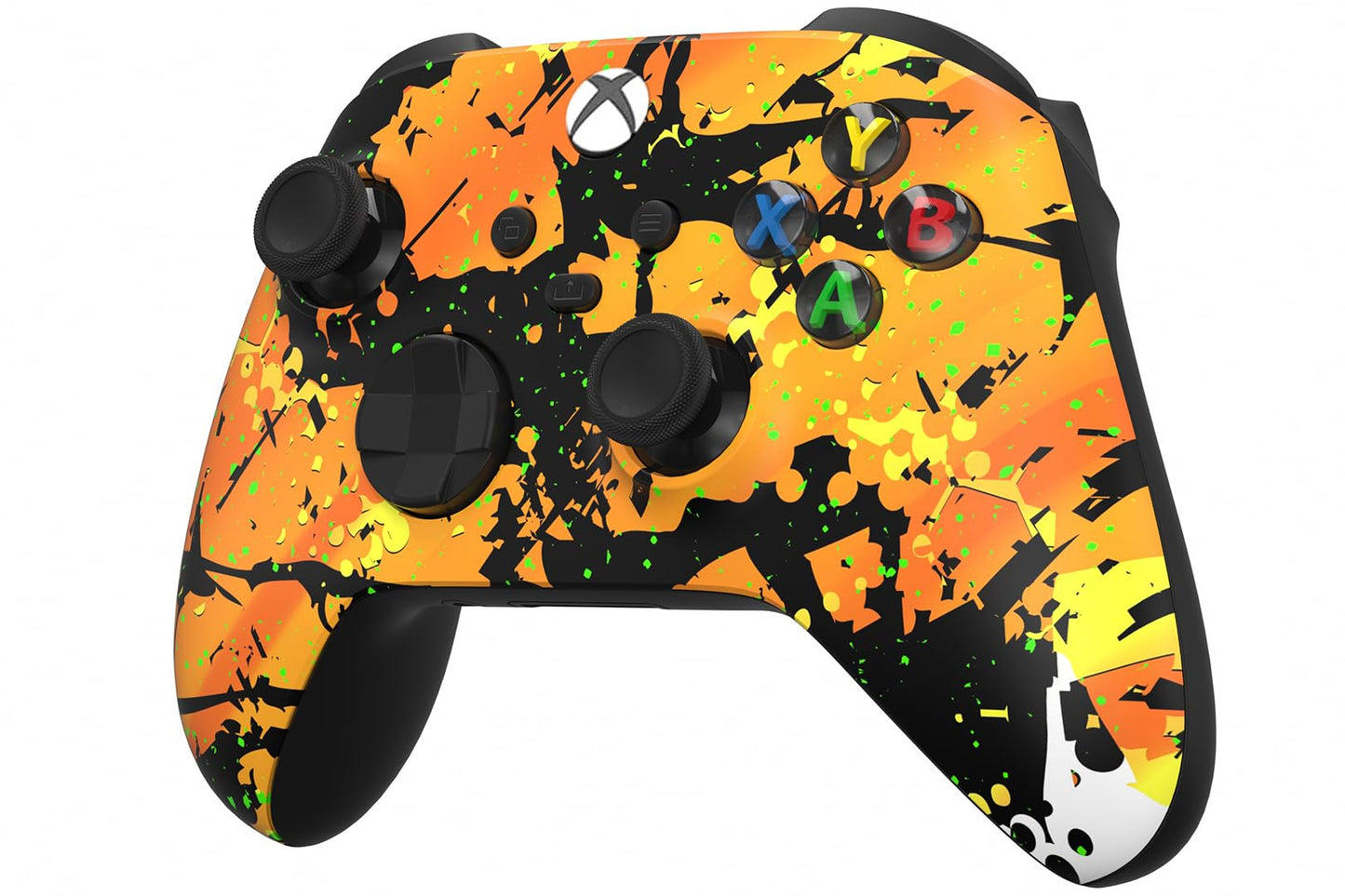 Custom Controllerzz Wireless Controller for Microsoft Xbox Series X/S & Xbox One - Custom Soft Touch Feel - Custom Series X/S Controller (X/S Bloody Zombie)