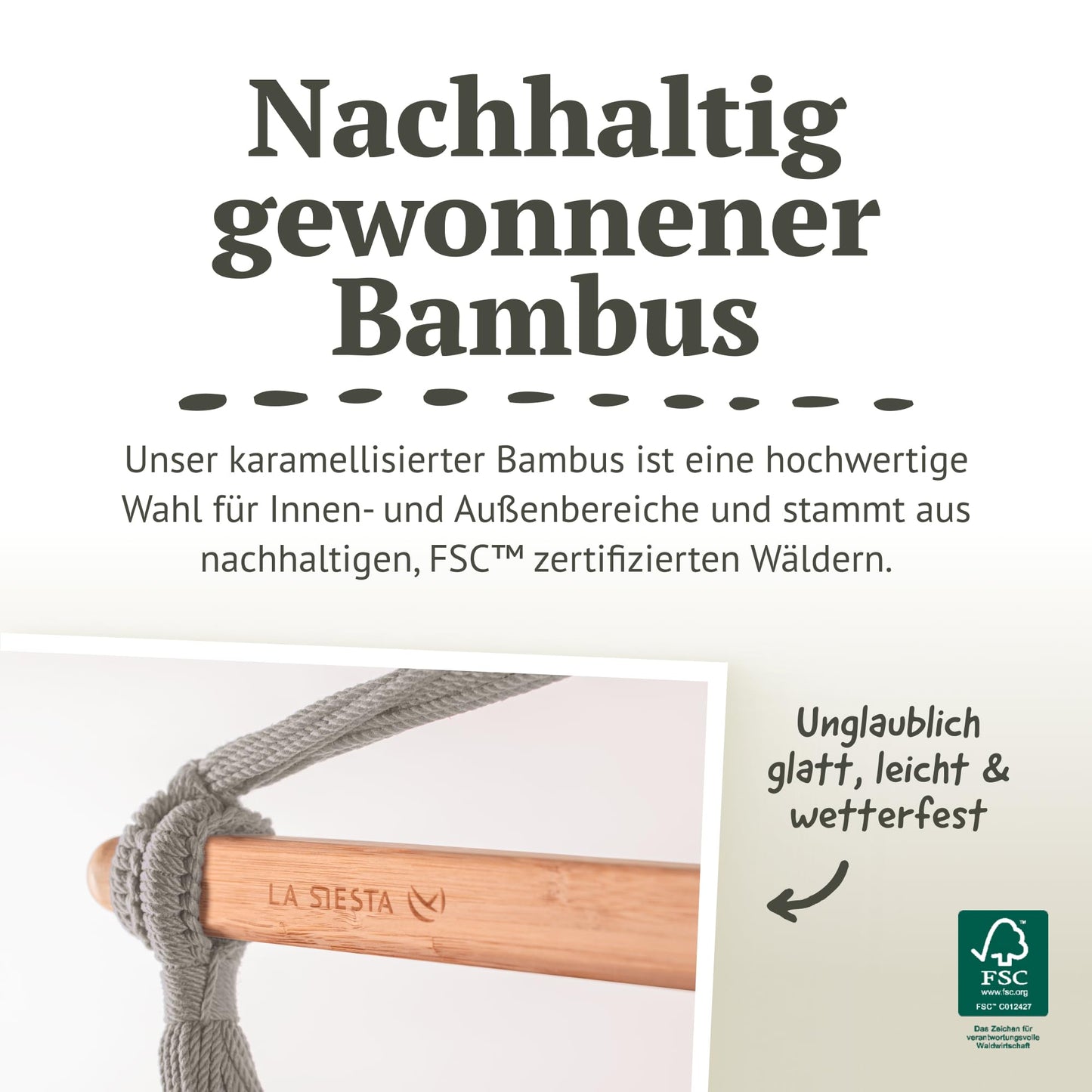 LA SIESTA® - XL King Domingo Hammock Swing Chair - Weather & Tear Resistant Hanging Hammock Chair - Indoor Outdoor Hammock Chair Swing - Hanging Chair for Patio Porch Bedroom - Max 355 Lbs, Cedar