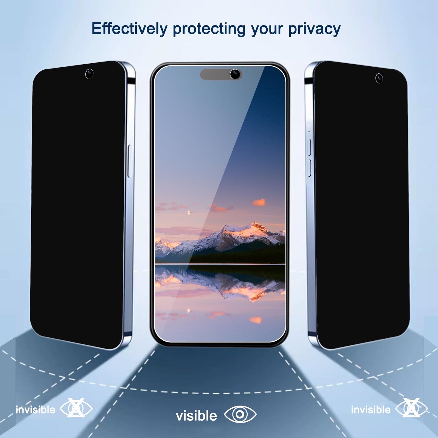 Ailun 3 Pack for iPhone 17 Pro Max Privacy Screen Protector [6.9 inch]+ 3 Pack Camera Lens Protector with Installation Frame,Dynamic Island Compatible,Anti Spy Tempered Glass[9H Hardness]-HD