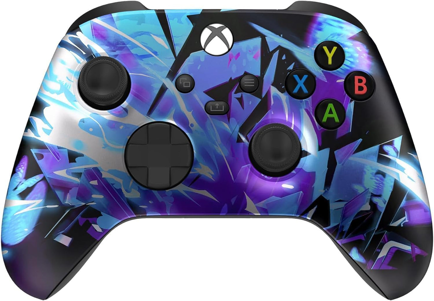 Custom Controllerzz Wireless Controller for Microsoft Xbox Series X/S & Xbox One - Custom Soft Touch Feel - Custom Series X/S Controller (X/S Bloody Zombie)