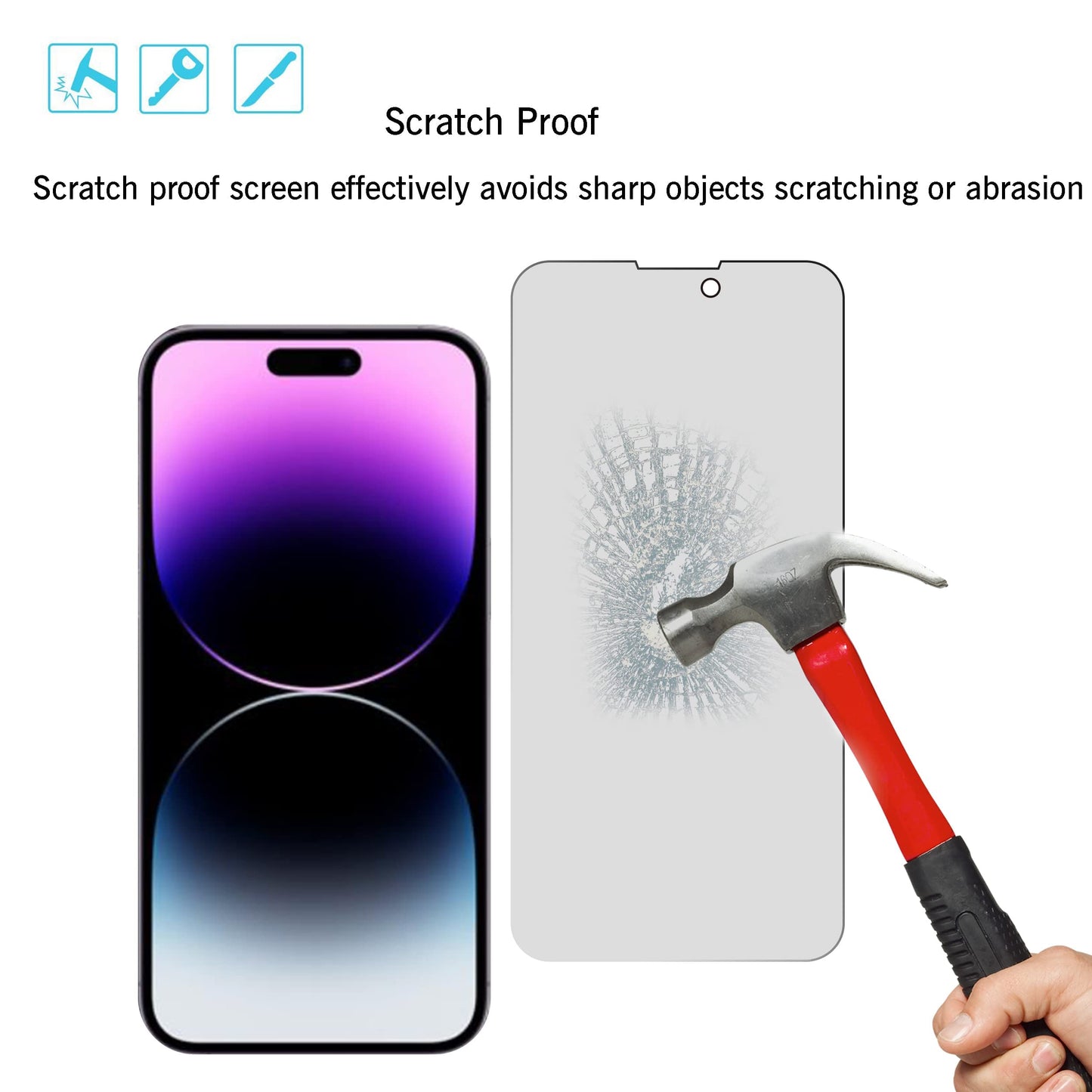 Ailun 3 Pack for iPhone 17 Pro Max Privacy Screen Protector [6.9 inch]+ 3 Pack Camera Lens Protector with Installation Frame,Dynamic Island Compatible,Anti Spy Tempered Glass[9H Hardness]-HD