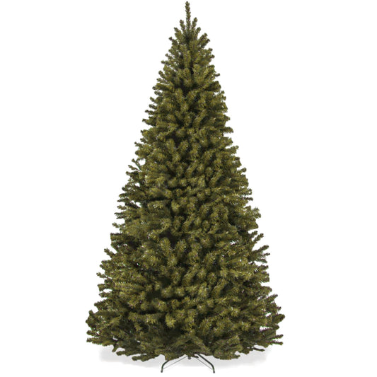 Best Choice Products Artificial Christmas Tree, 6ft Premium Unlit Realistic Spruce Holiday Décor w/Dense Branches, Easy Assembly, Metal Base