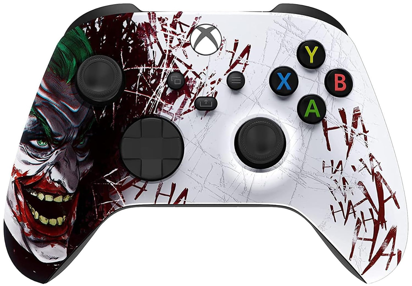 Custom Controllerzz Wireless Controller for Microsoft Xbox Series X/S & Xbox One - Custom Soft Touch Feel - Custom Series X/S Controller (X/S Bloody Zombie)