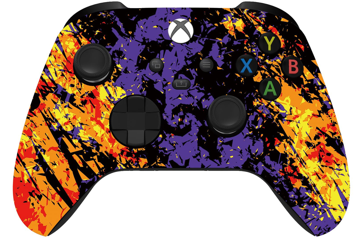 Custom Controllerzz Wireless Controller for Microsoft Xbox Series X/S & Xbox One - Custom Soft Touch Feel - Custom Series X/S Controller (X/S Bloody Zombie)