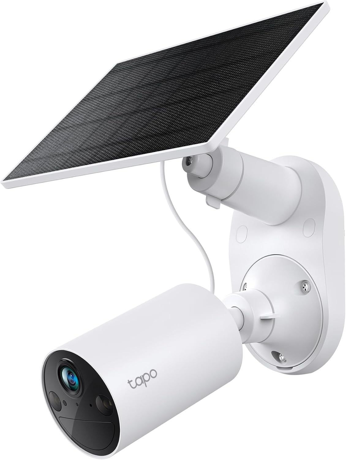 Tapo SolarCam 1080p Outdoor Wireless Security Camera - Battery Power with Solar, Person Detection, Subscription-Free Local Storage or Optional Cloud, Works with Alexa & Google Assistant, C402 KIT