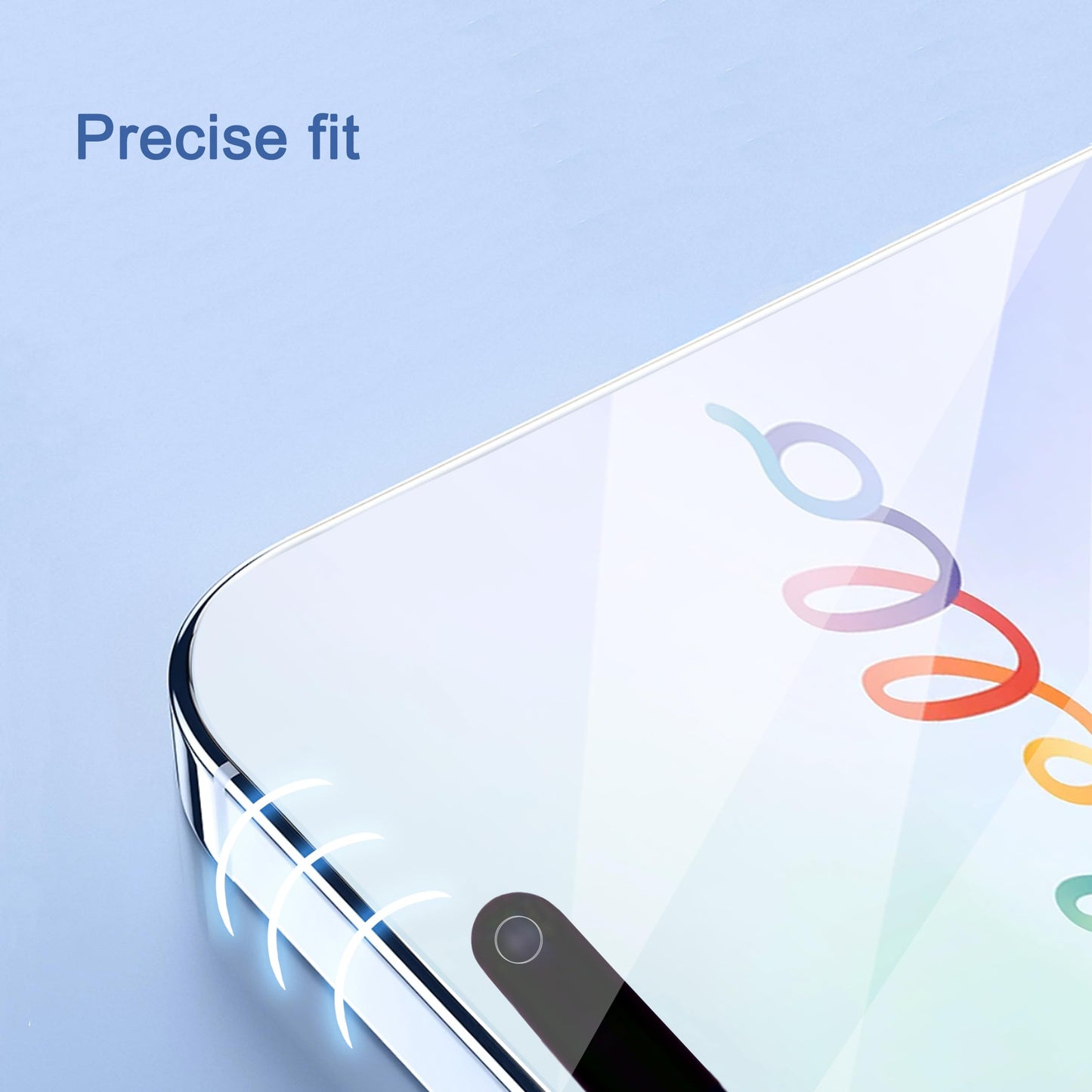 Ailun Screen Protector for iPhone 16 / iPhone 15 / iPhone 15 Pro [6.1 Inch] Display 3 Pack Tempered Glass, Dynamic Island Compatible, Case Friendly [Not for iPhone 16 Pro 6.3 Inch].