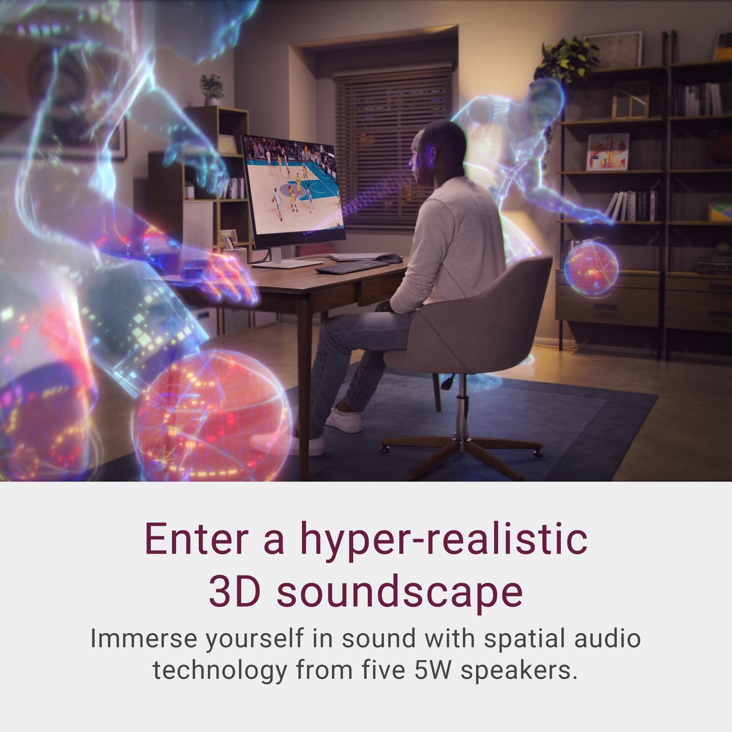 Dell 34 Plus USB-C Curved Monitor - S3425DW - 34-inch (3440 x 1440) up to 120 Hz 21:9 Display, VA Panel, AMD FreeSync Premium, 99% sRGB, 95% DCI-P3, Integrated Speakers, 3000:1 Contrast Ratio