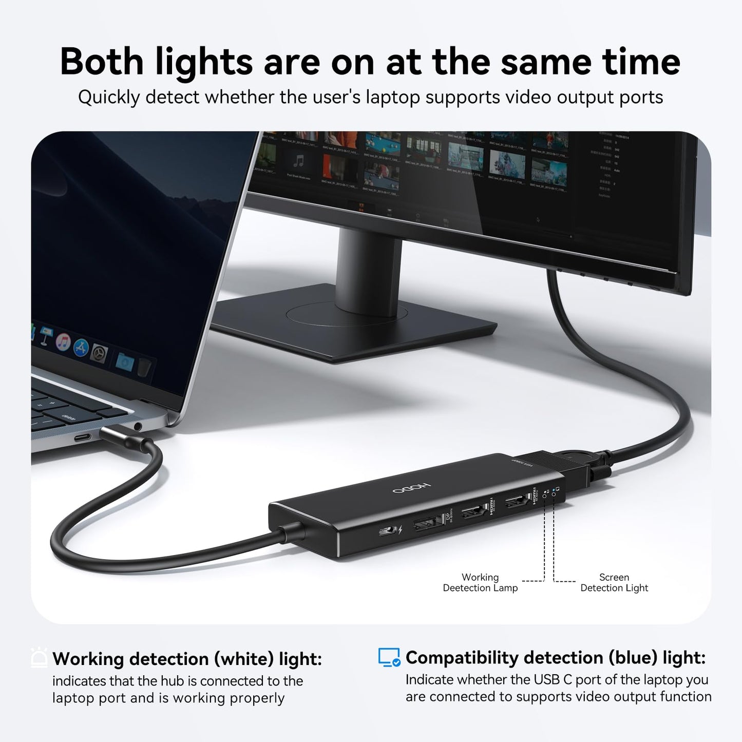 USB C Docking Station Dual Monitor Adapter for Dell HP, Laptop Docking Station 3 Monitors Quad Display USB C Hub Dongle to 4K HDMI+DP+VGA,3 USB2.0,100W PD,8 in 1 Thunderbolt Dock for Lenovo,Surface