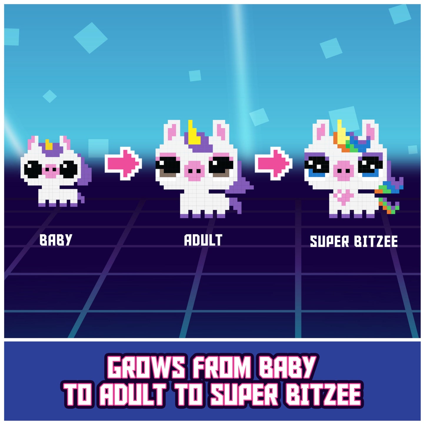 BITZEE, Disney with 30 Interactive Characters Inside, Great for Easter Gifts, Digital Pet Reacts to Swipes, Tilts & Taps, Disney Toys for Kids